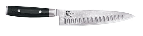 Yaxell Cuchillo de chef con hoyuelos antiañor 20cm 'Ran Damast'