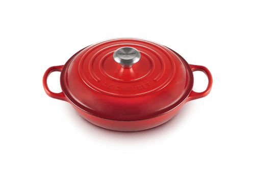 #44205836468394 Le Creuset Campagnard Signature 'Kersenrood'