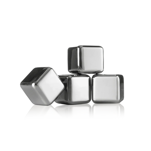 Vacuvin Piedras de whisky de acero inoxidable