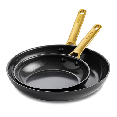 Greenpan Batería de cocina 20/26cm 'Padova Reserve Negro'