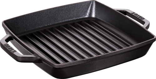 Plancha de parrilla de hierro fundido STAUB 28x28cm