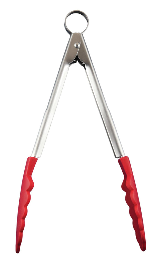 Cuisipro Mini pinzas de servir Silicona 24cm Rojo