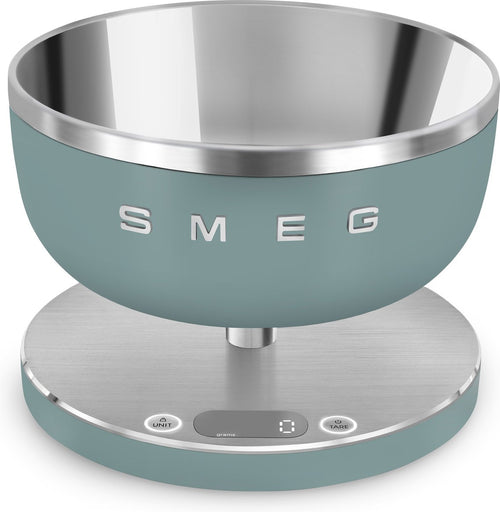 Báscula de cocina digital Smeg «Verde esmeralda»