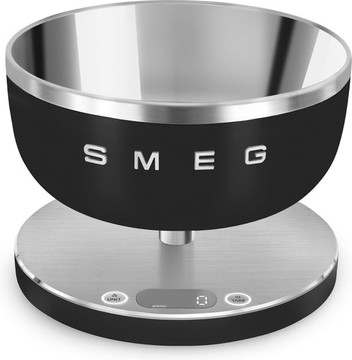 Báscula de cocina digital Smeg 'Negro mate'