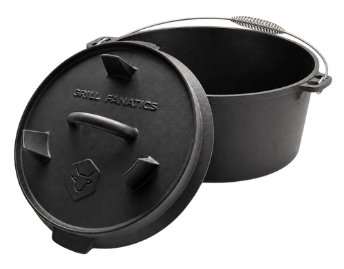 Gietijzeren braadpan