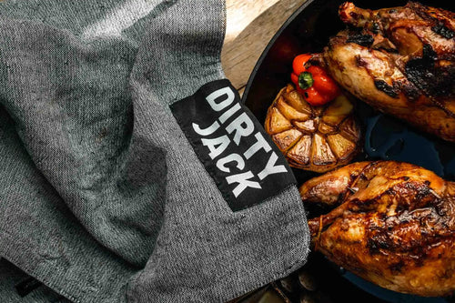 Dirty Jack Paño de cocina Charcoal 'Black Label'