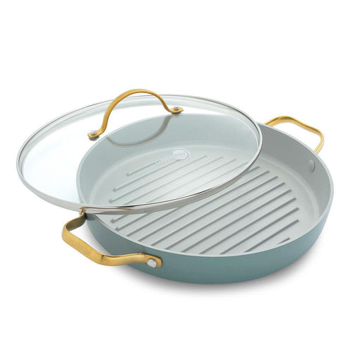 Greenpan Sartén grill Ø28cm 'Padova Skyblue'