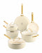 Greenpan Juego de 10 piezas 'Padova Cream White'