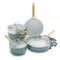 Greenpan Batería de cocina de 10 piezas 'Padova Skyblue'