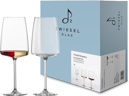 Zwiesel Glas Copas de vino 2 uds. 0,535 L «Vivid Senses Fruity & Delicate 1»