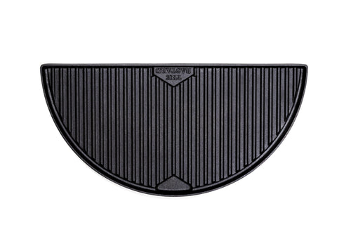 La plancha semicircular grande de hierro fundido Bastard de 48 cm