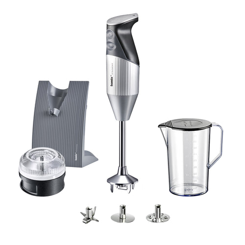 Batidora de mano Bamix Swissline plateada M200