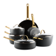 Greenpan Set de 10 piezas 'Padova Reserve Negro'