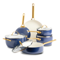 Greenpan Batería de cocina de 10 piezas 'Padova Oxford Blue'