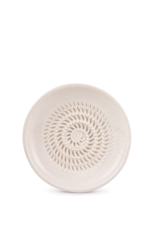 Spic'd Tabla de rallar Ø12,5cm 'Soft Ivory'