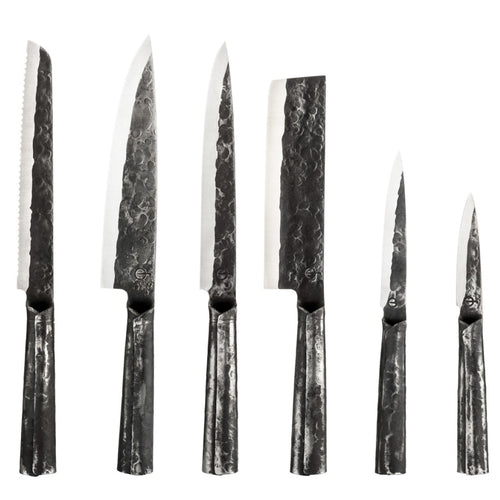Set de cuchillos forjados de 6 piezas Brute