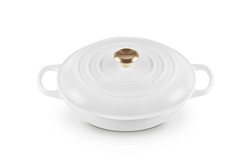 Le Creuset Campagnard Signature 'Blanco' ø30cm / 3.5L
