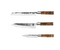 Set de 3 cuchillos forjados VG10