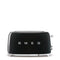 Tostadora Smeg 2x4 'Negro' TSF02BLEU