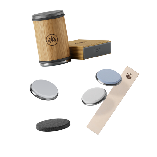 HORL V3 Afilador de cuchillos 'Roble' | Set completo de afilado