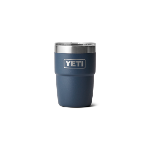 Taza térmica apilable YETI Rambler Ceramic de 236 ml, azul marino