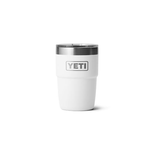 Taza térmica apilable YETI Rambler Ceramic de 236 ml, color blanco