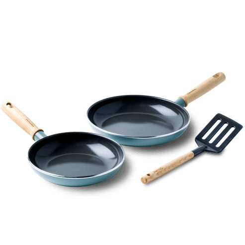 Greenpan Batería de cocina 20/24cm 'Mayflower' con espátula