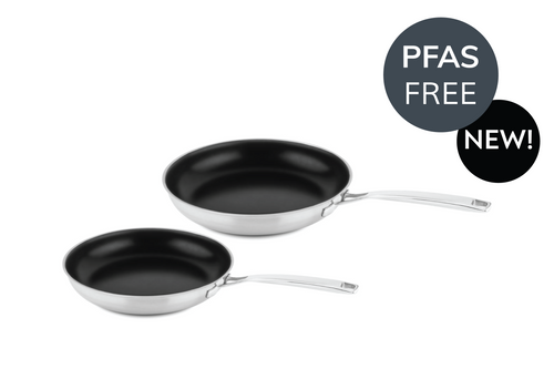 DUCQ Batería de cocina 24/28cm 'Revestimiento cerámico antiadherente'