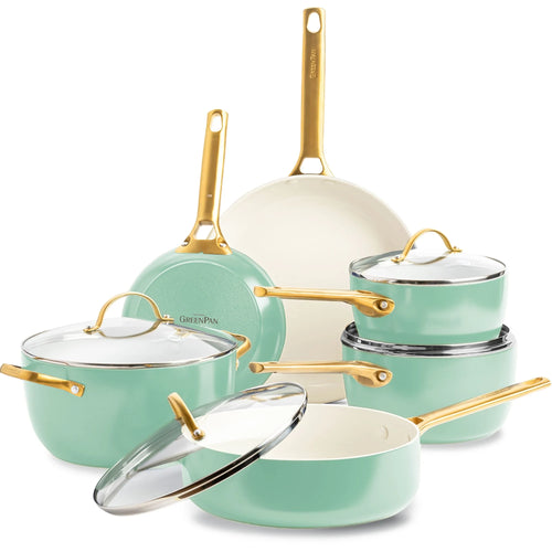 Set de 10 piezas Greenpan 'Padova Mint Green'