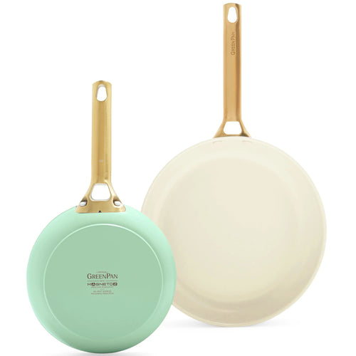 Greenpan Batería de cocina 20/26cm 'Padova Mint Green'