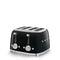 Smeg Tostadora 4x4 'Negro' TSF03BLEU