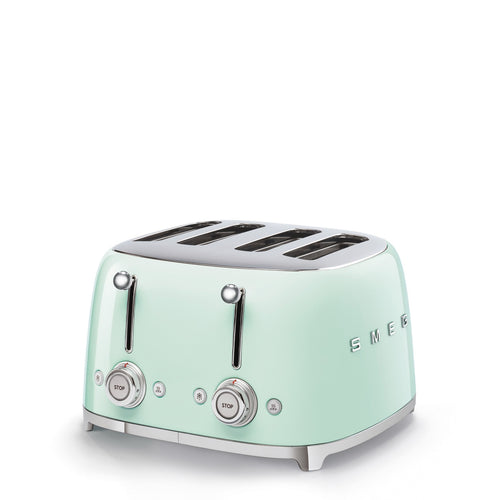 Tostadora Smeg 4x4 'Verde agua' TSF03PGEU