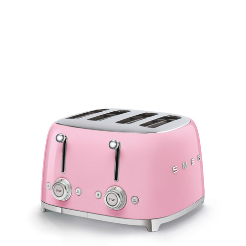 Tostadora Smeg 4x4 'Rosa' TSF03PKEU