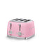 Smeg Tostadora 4x4 'Rosa' TSF03PKEU