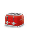 Smeg Tostadora 4x4 'Rojo' TSF03RDEU