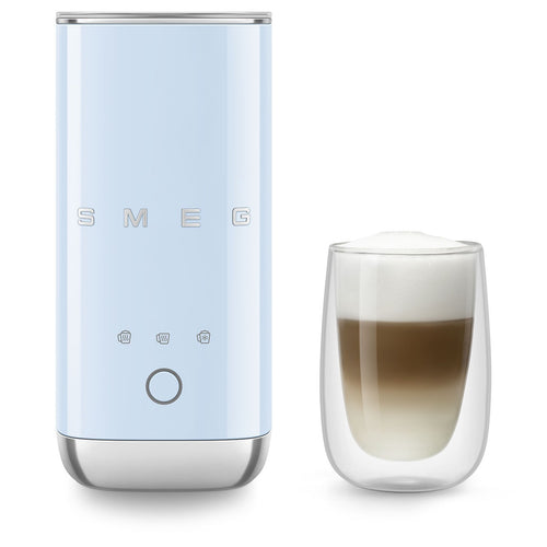 Espumador de leche Smeg azul pastel 120 ml MFF02PBEU