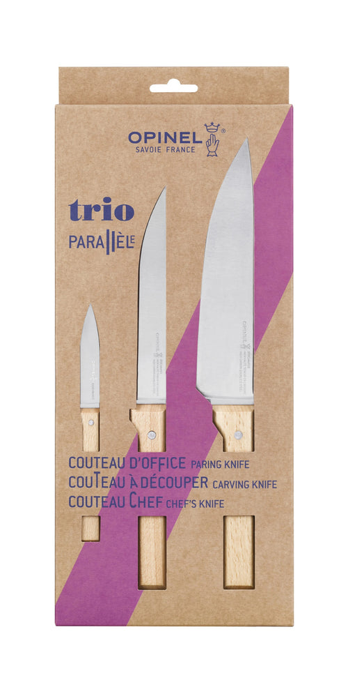Opinel Set de 3 cuchillos Paralela