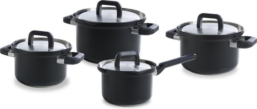 BK Juego de 4 sartenes 'Flow Cool Black'