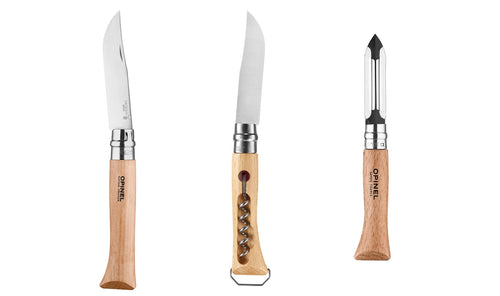 Set Opinel Outdoor: navaja de bolsillo, sacacorchos y abridor de botellas «Nomade»