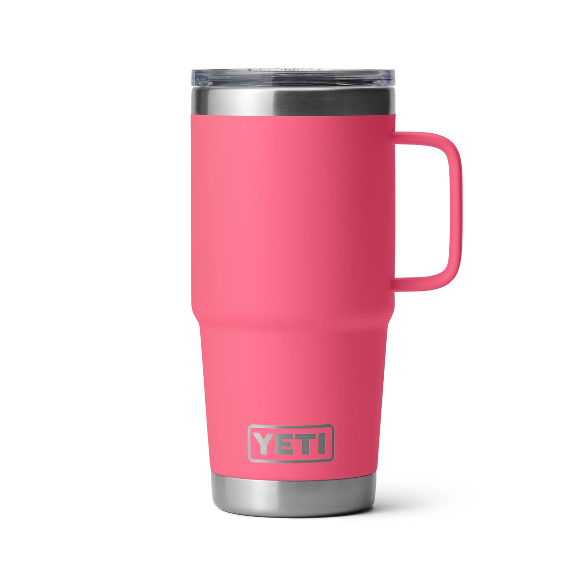 Taza de viaje YETI Rambler de 591 ml «Rosa tropical»