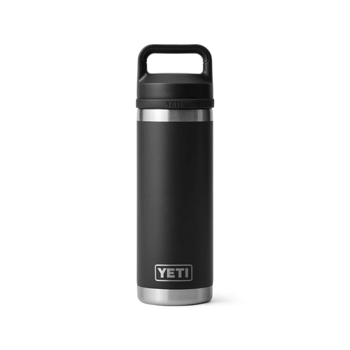 Botella térmica YETI con tapa giratoria Chug Cap 532 ml Rambler «Negro»