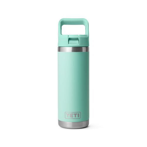 Botella térmica YETI con tapa para pajita Rambler de 532 ml 'Seafoam'