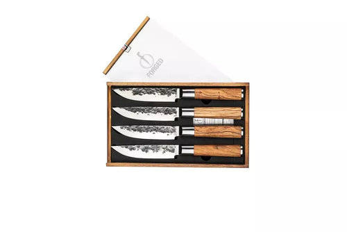Cuchillos para carne Forged Olive XXL