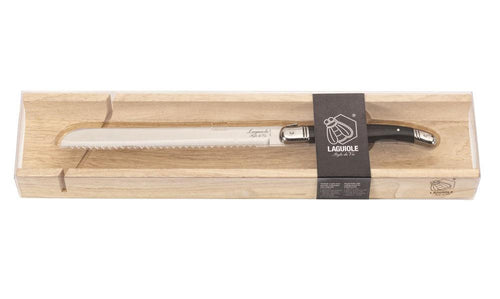 Style de Vie Broodmes Zwart met stokbroodplank 'Premium Line'