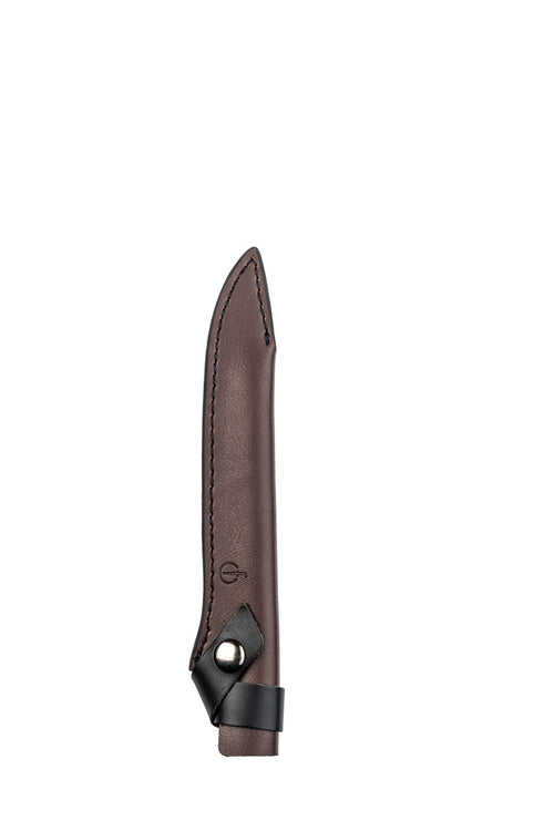 Forged Funda de cuero para cuchillo para filetear pescado 16cm