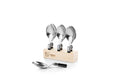 Style de Vie Amuse Lepels Zwart 6 stuks 'Premium Line'