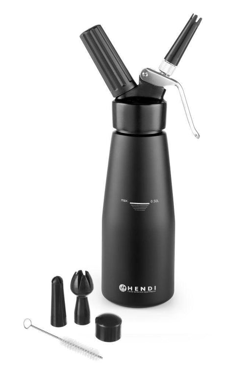 Slagroomapparaat Kitchen Line zwart