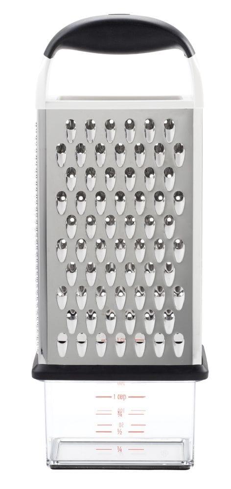 OXO Good Grips Raspen 4-zijde Rasp met reservoir 0719812005973 1057961 afbeelding